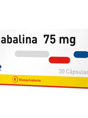Pregabalina (B) 75 mg 30 Cápsulas.