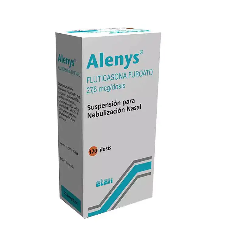 Alenys Fluticasona 27,5 mcg Suspension nasal 120 Dosis. 1