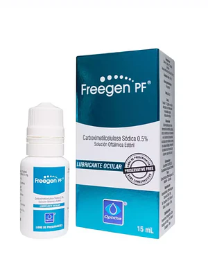 Freegen PF Carbometilcelulosa Solución inyectable 15 ml.