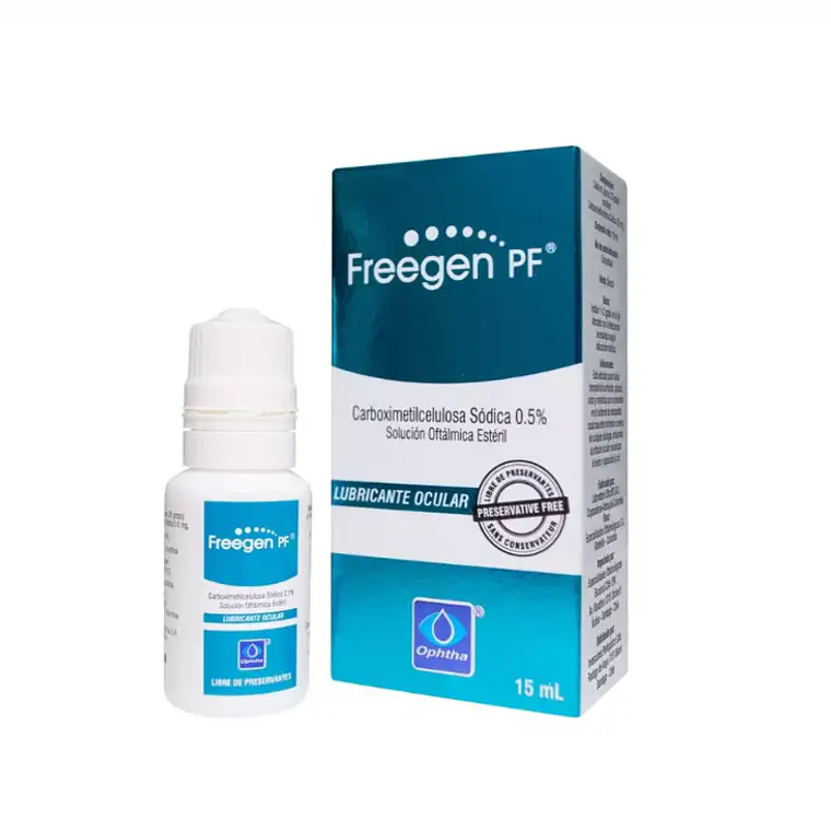 Freegen PF Carbometilcelulosa Solución inyectable 15 ml. 1