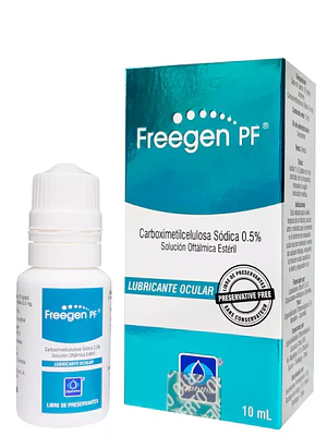 Freegen PF Carboximetilcelulos 0,5 % Solución oftálmica 10 ml.