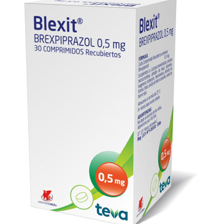 Blexit Brexpiprazol 0,5 mg 30 Comprimidos. 1
