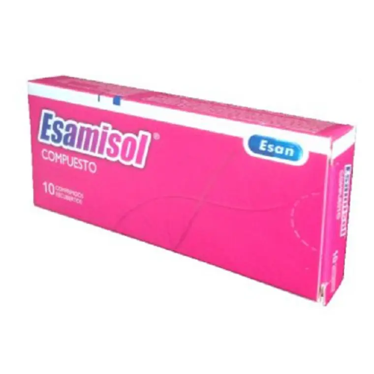 Esamisol Compuesto 10 Comprimidos. 1