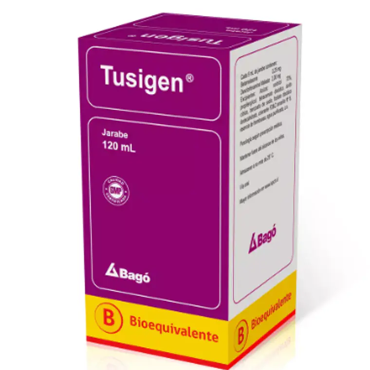 Tusigen (B) Codeí­na Jarabe 120 ml. 1