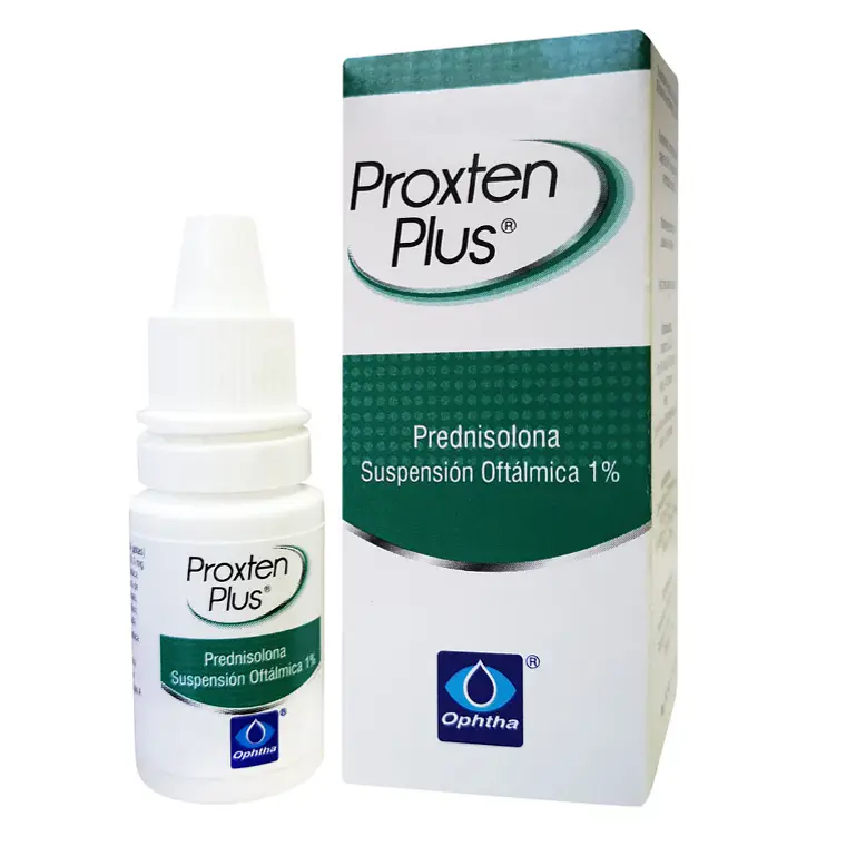 Proxten Plus Prednisona 1 % Suspensión oftálmica 5 ml. 1