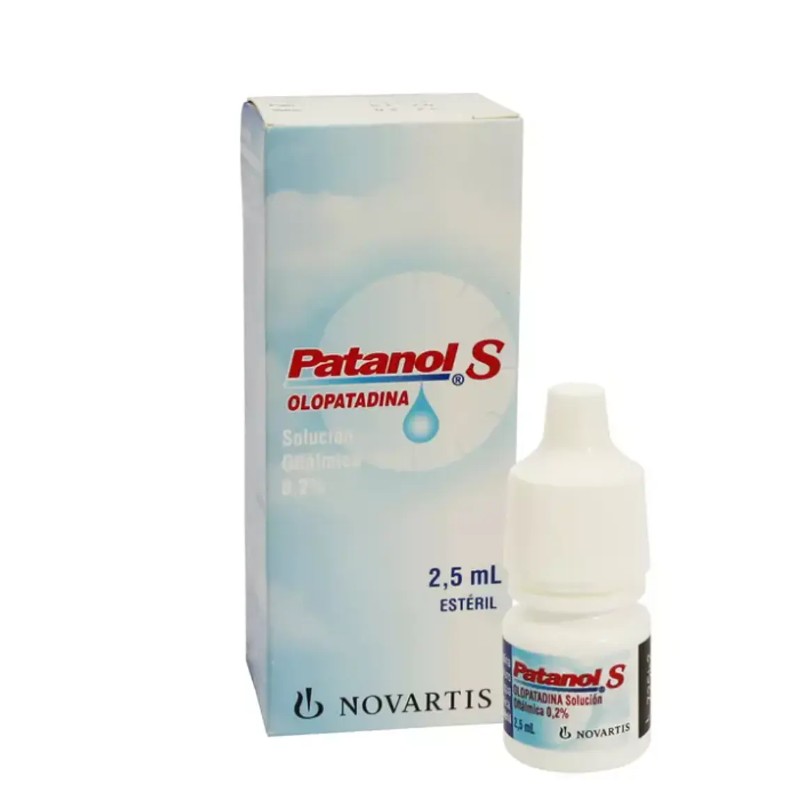 Patanol S Olopatadina 0,2 % Solucion oftálmica 2,5 ml. 1