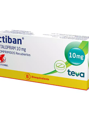 Ectiban (B) Escitalopram 10 mg 30 Comprimidos recubiertos.