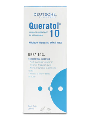 Queratol 10 Crema gel hidrante 290 ml.