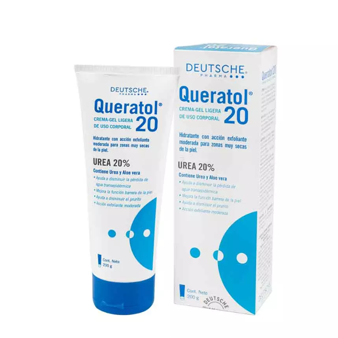 Queratol 20 Úrea 20% Crema gel 200 g.  1