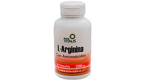 L-Arginina 90 Cápsulas. Aura Vitalis 