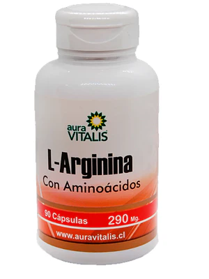 L-Arginina 90 Cápsulas. Aura Vitalis 