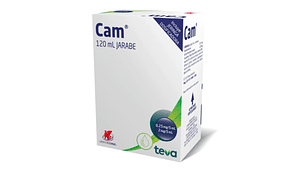 Cam 0,25/ 2 mg / 5 ml  Jarabe 120 ml.