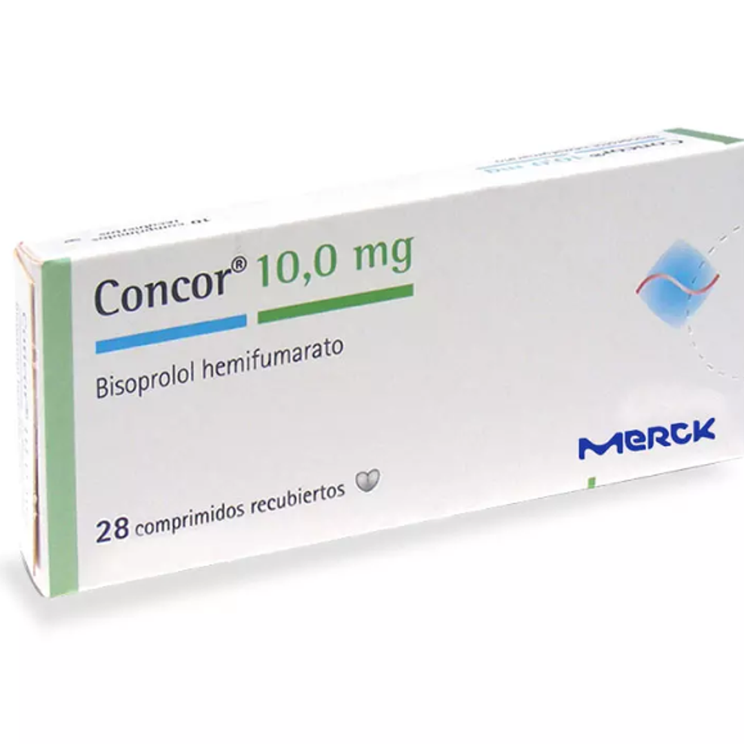 Concor Bisopropol 10,0 mg 28 Comprimidos. 1