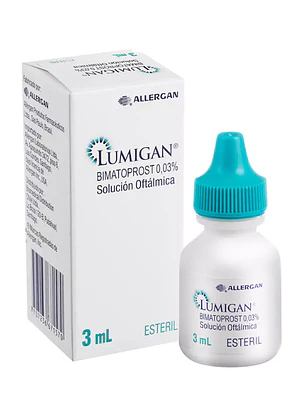 Lumigan Bimatoprost 0,03 % Solución oftálmica 3 ml.