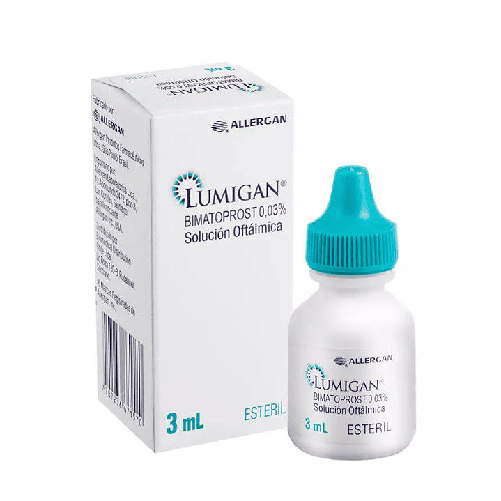 Lumigan 0,03 % Solución oftálmica 3 ml. 1