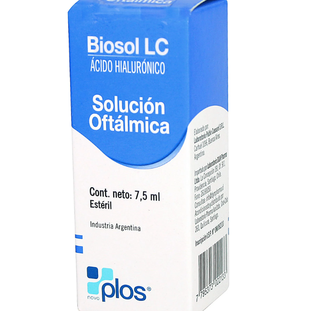 Biosol LC Solución oftálmica 7,5 ml. 1