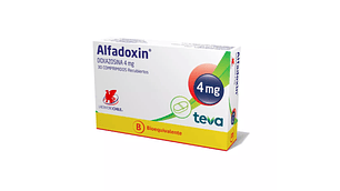 Alfadoxin (B) Doxazosina 4 mg 30 Comprimidos.