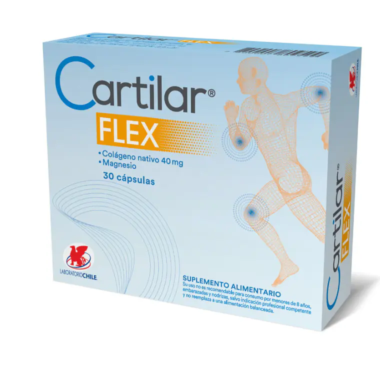 Cartilar Flex Colágeno, Magnesio 40/100 mg 30 Cápsulas. 1