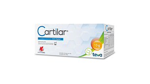 Cartilar Colágeno hidrolizado  10 g 30 Sobres.
