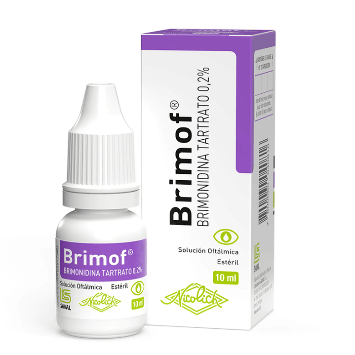Brimof 0,2 % Solución oftálmica 10 ml. 1