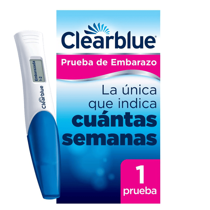 Clearblue Test de embarazo digital. 1 Prueba. 1