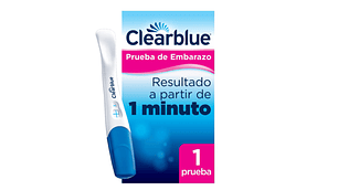 Clearblue Plus test rápido de embarazo. 1 Prueba.