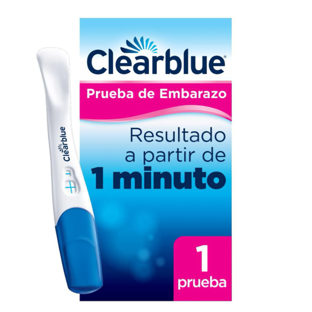 Clearblue Plus test rápido de embarazo. 1 Prueba. 1