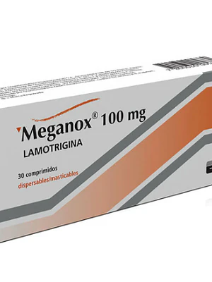 Meganox Lamotrigina 100 mg 30 Comprimidos,