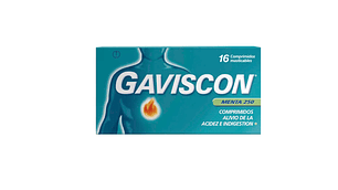 Gaviscon 16 Comprimidos masticables.