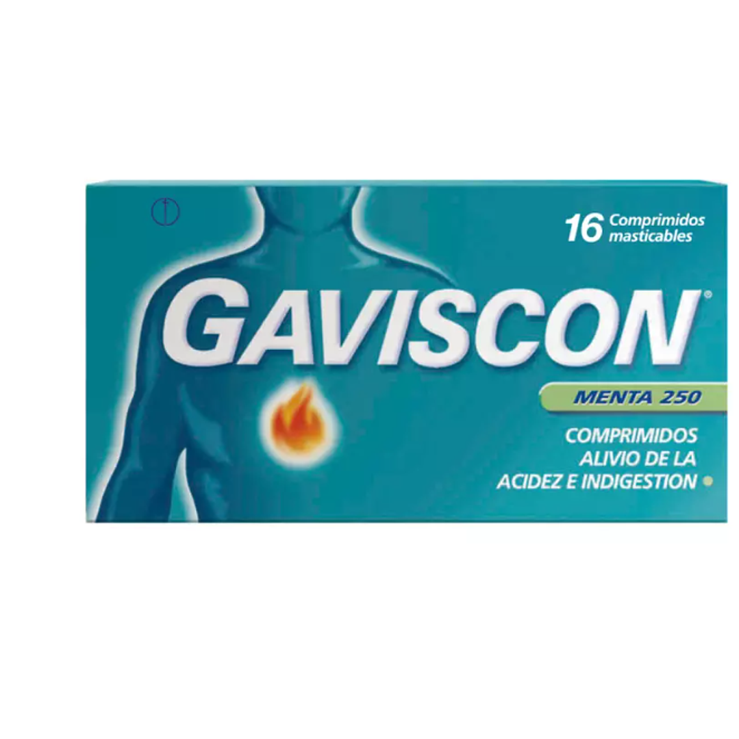 Gaviscon 16 Comprimidos masticables. 1