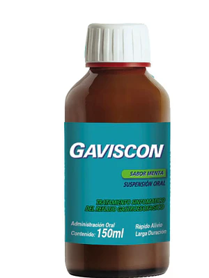 Gaviscon sabor menta Suspensión 150 ml.