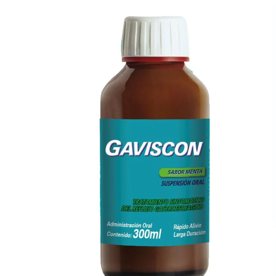 Gaviscon Suspensión oral 300 ml. Sabor menta 1