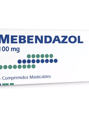 Mebendazol 100 mg 6 Comprimidos recubiertos.