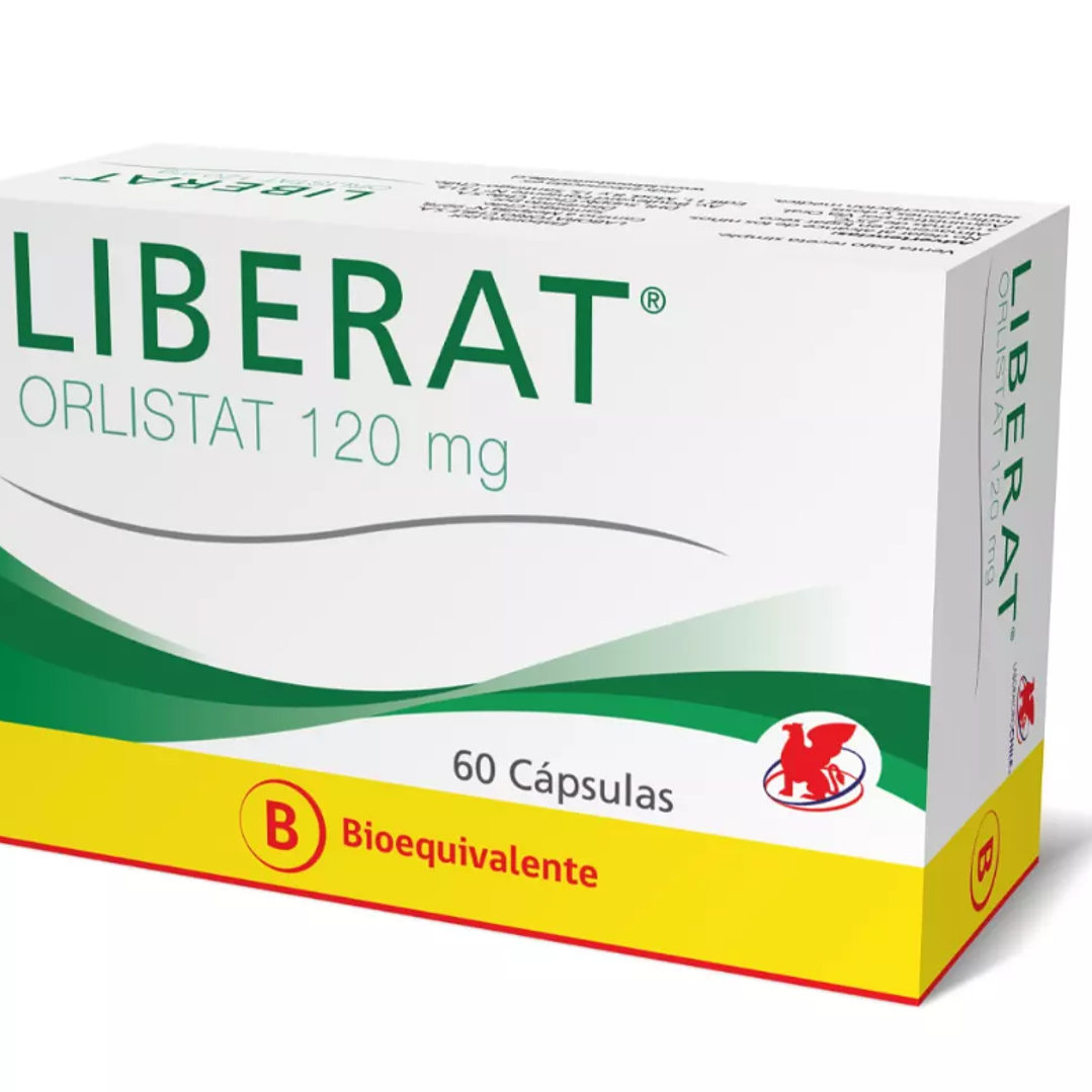 Liberat (B) Orlistat 120 mg 60 Cápsulas. 1