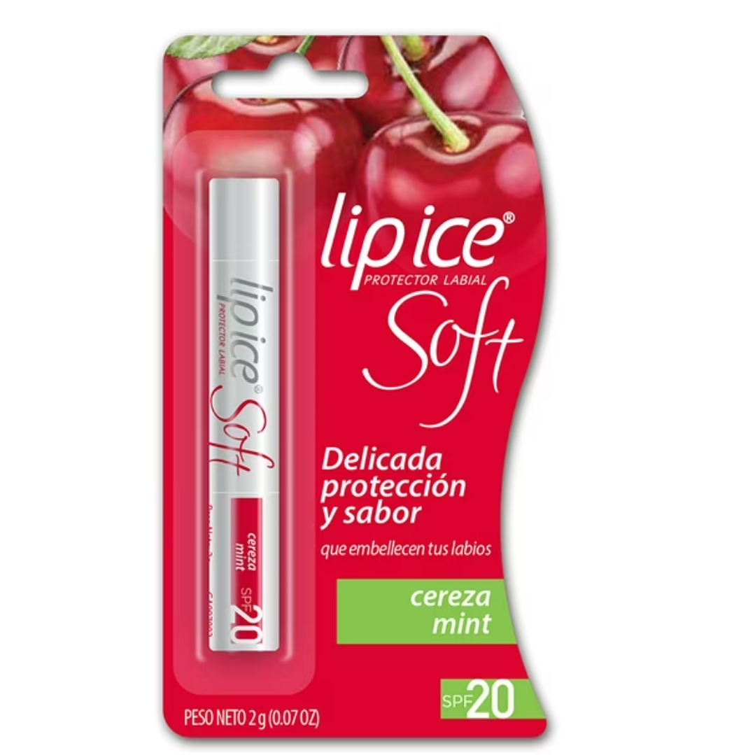 Lip Ice Soft SPF 20 Cereza menta 2 g. 1