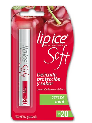 Lip Ice Soft SPF 20 Cereza menta 2 g.