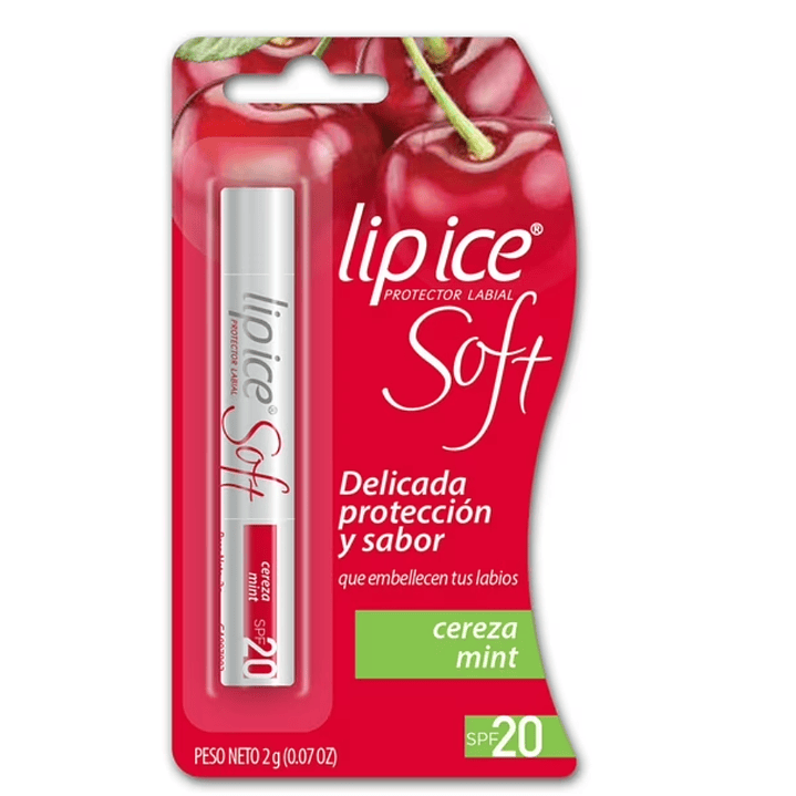 Lip Ice Soft SPF 20 Cereza menta 2 g. 1