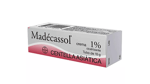 Madecassol 1% Crema cicatrizante  10 g.