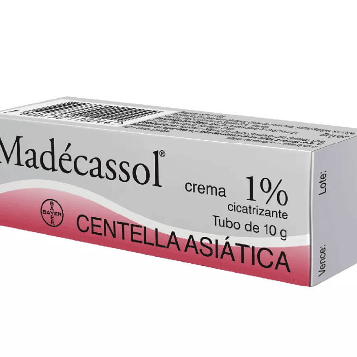 Madecassol 1% Crema cicatrizante  10 g. 1