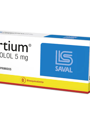 Pertium (B) Nebivolol 5 mg 42 Comprimidos.
