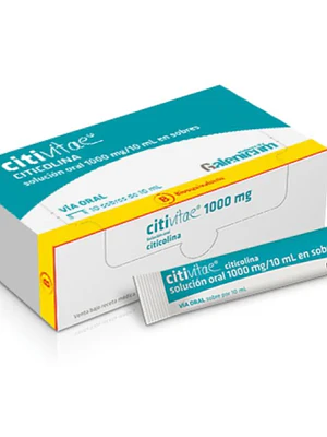 Citivitae (B) Citicolina 1000 mg / 10 ml 10 Sachets.