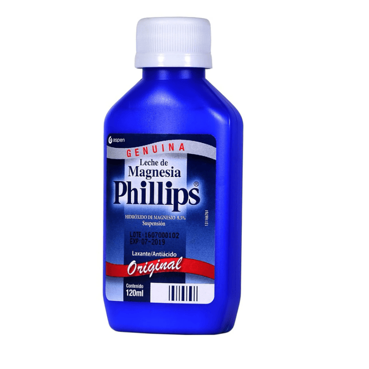 Leche Magnesia Phillips Suspensión oral 120 ml. 1