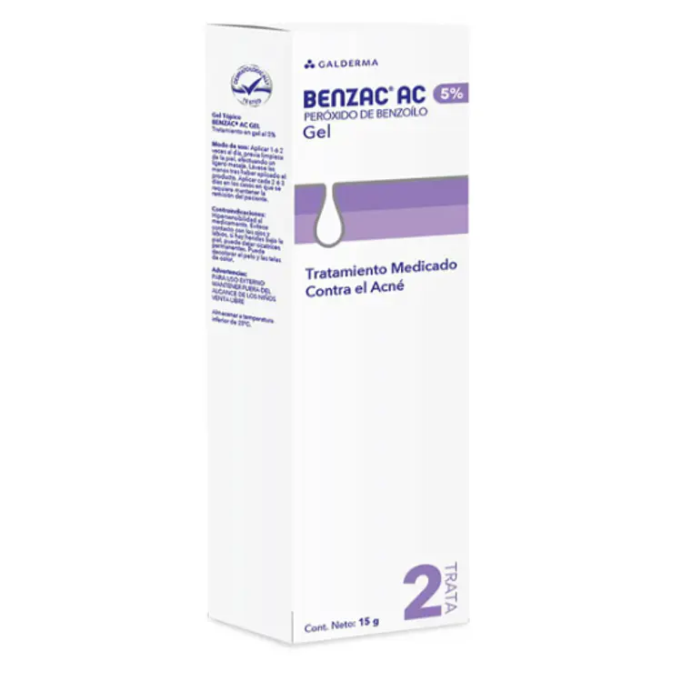 Benza Ac Peróxido de Benzoílo 5% Gel Tópico 60G 1