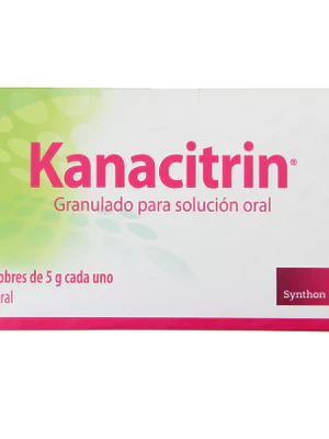 Kanacitrin Ácido cítrico Potasio Polvo para solución oral 50 sobres 5 g.