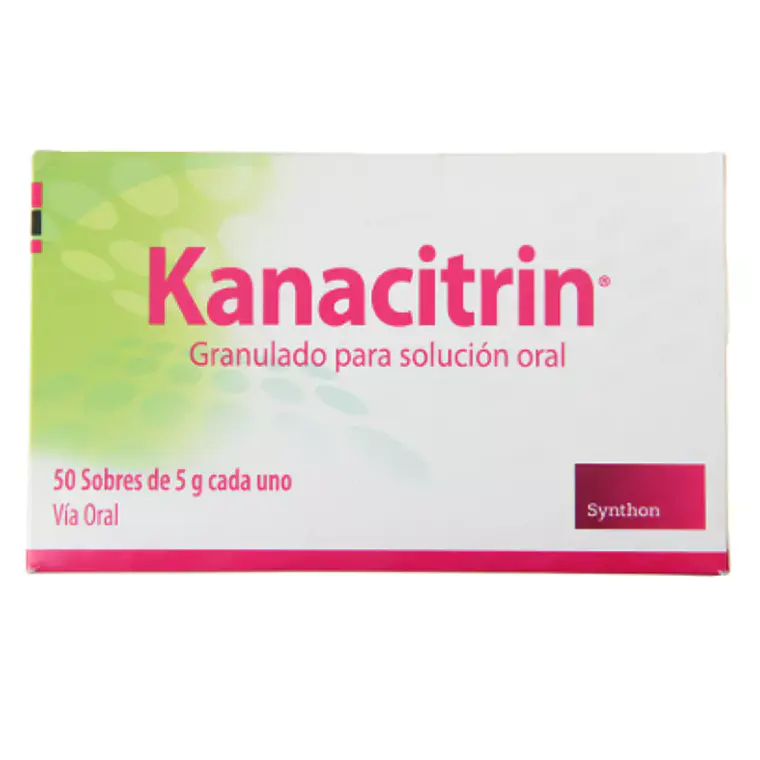 Kanacitrin Ácido cítrico Potasio Polvo para solución oral 50 sobres 5 g. 1