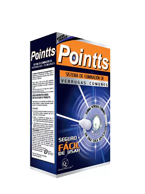 Pointts Sistema de eliminación de verrugas. Genomma