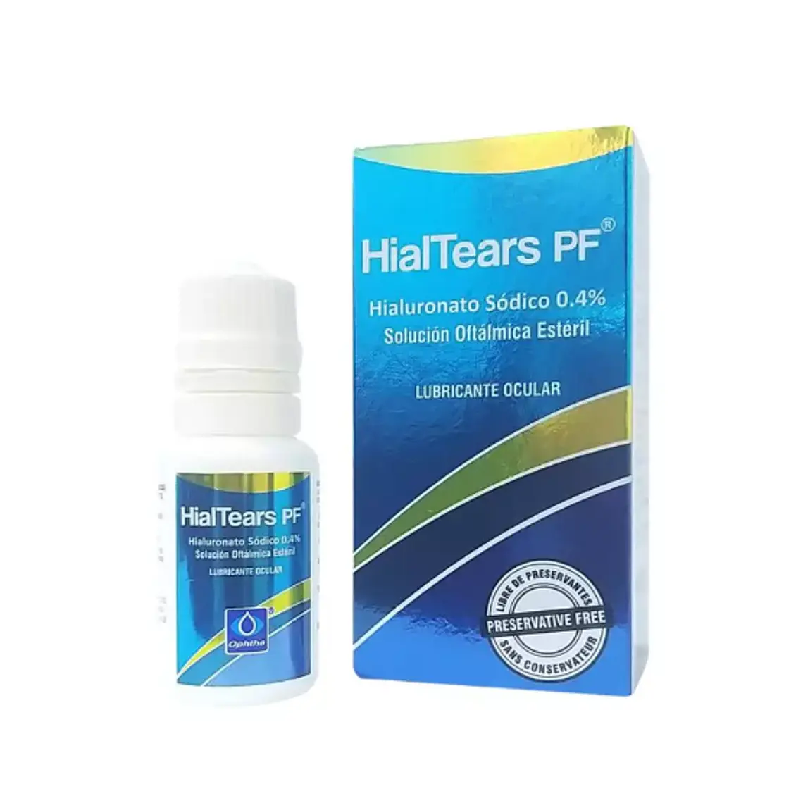 HialTears PF 0,4 % Hialuronato Solución oftálmica 15  ml. 1