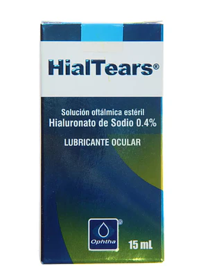 HialTears Hialuronato 0,4 % Solución oftálmica 15 ml.