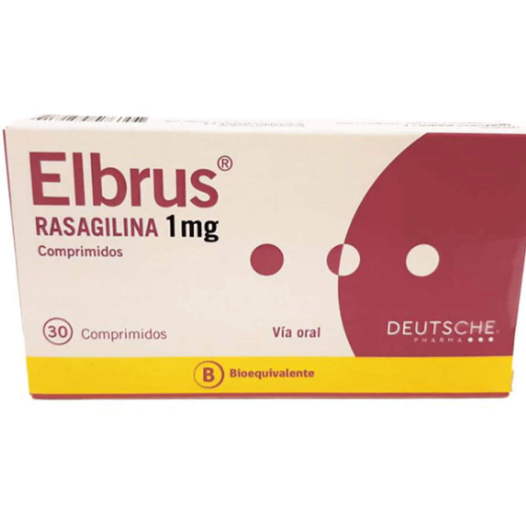 Elbrus (B) Rasagilina 1 mg 30 Comprimidos. 1