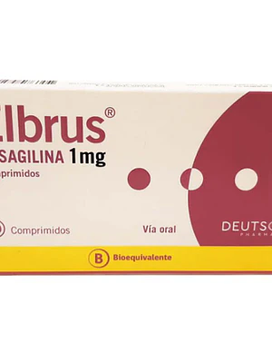 Elbrus (B) Rasagilina 1 mg 30 Comprimidos.